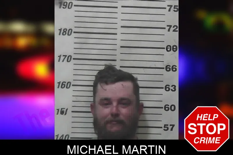 Michael Martin mugshot