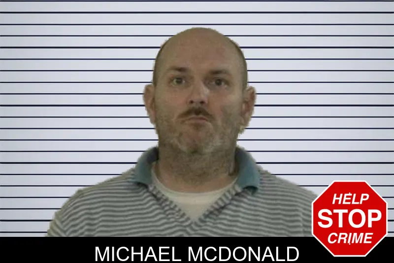 Michael McDonald mugshot