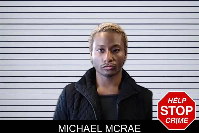 Michael McRae mugshot