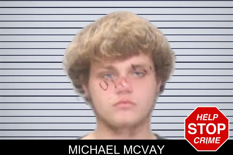 Michael McVay mugshot