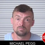 Michael Pegg mugshot