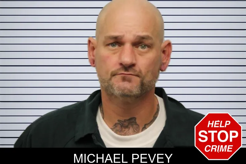 Michael Pevey mugshot
