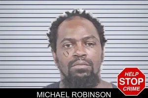 Michael Robinson mugshot