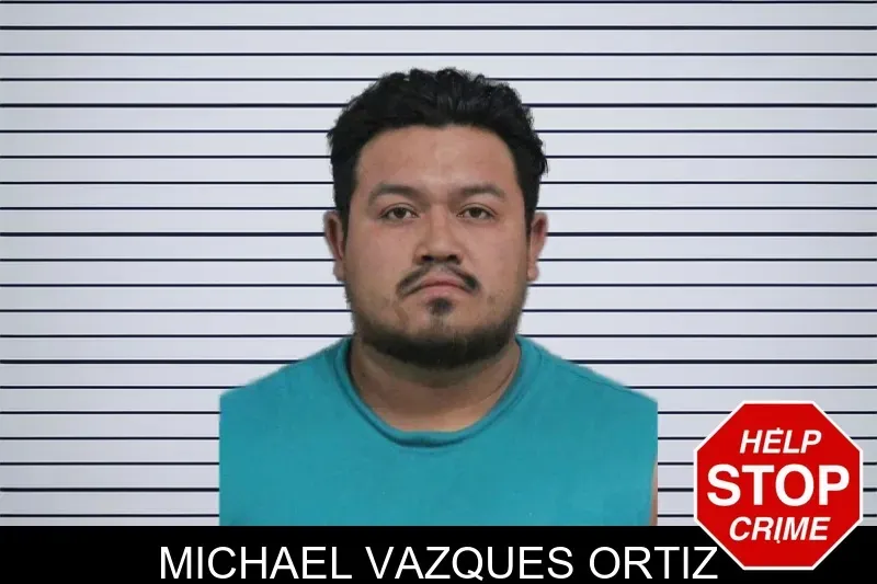 Michael Vazques Ortiz mugshot