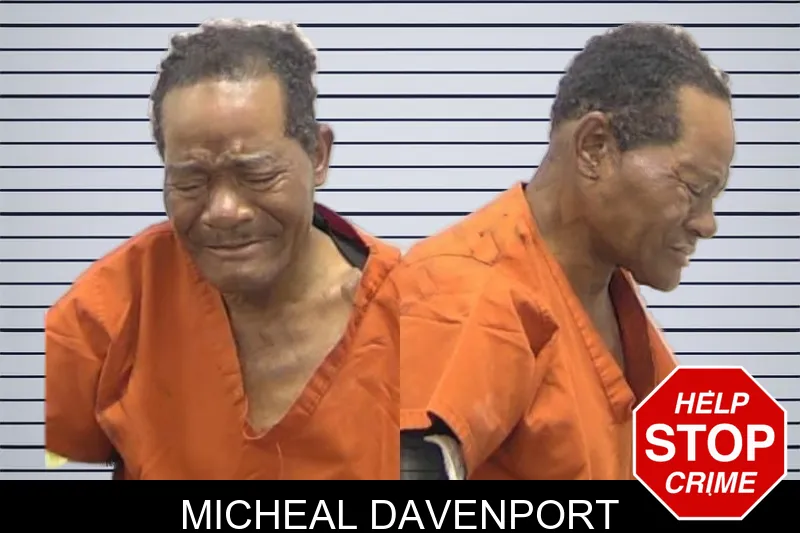 Micheal Davenport mugshot