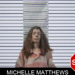 Michelle Matthews mugshot