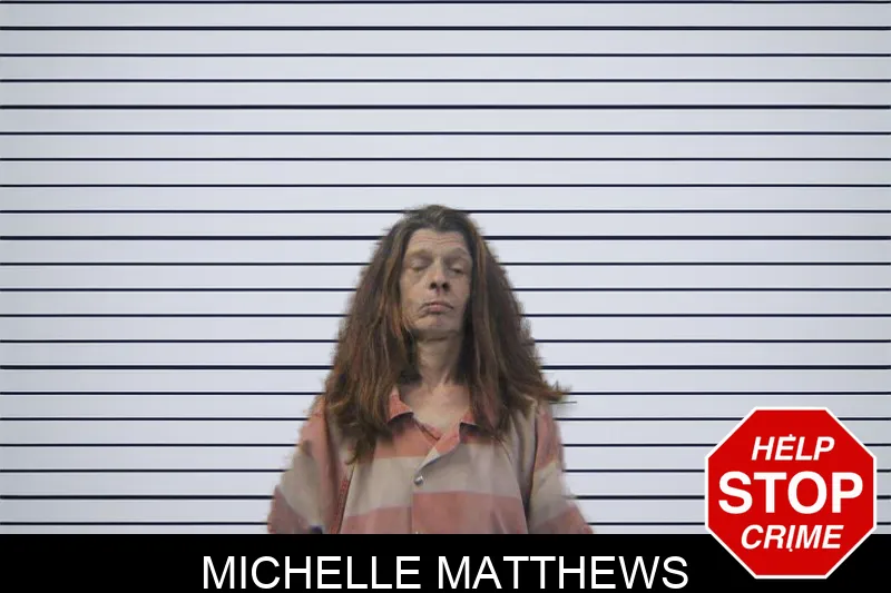 Michelle Matthews mugshot