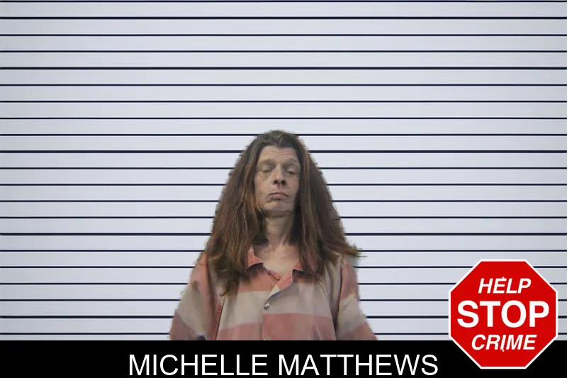 Michelle Matthews mugshot