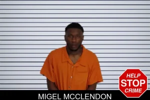 Migel McClendon mugshot