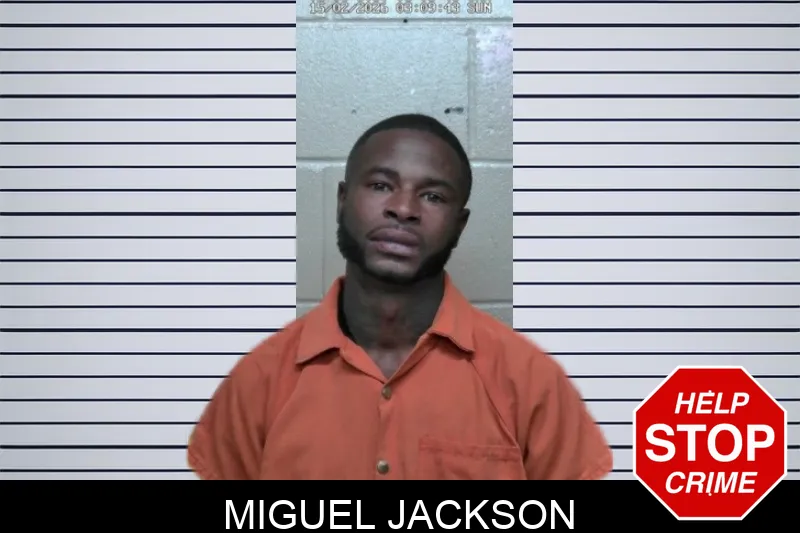 Miguel Jackson mugshot