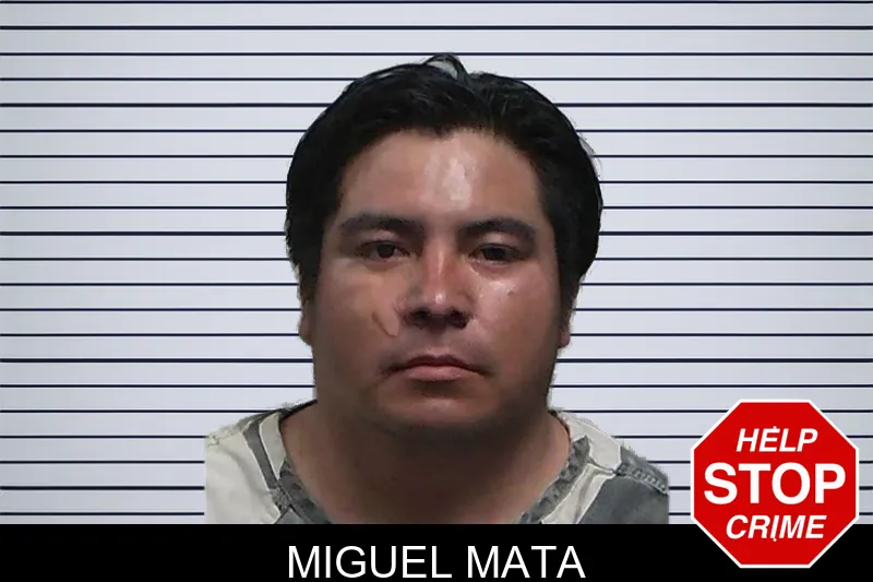 Miguel Mata mugshot