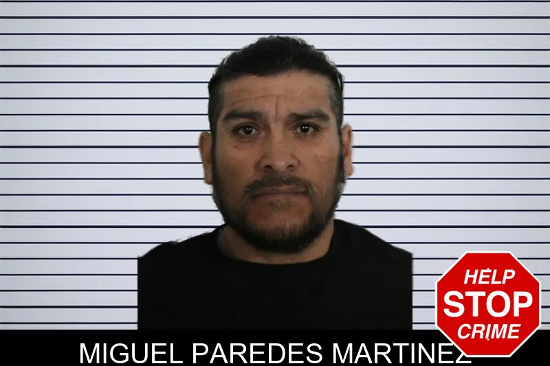 Miguel Paredes Martinez mugshot