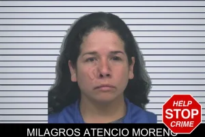 Milagros Atencio Moreno mugshot