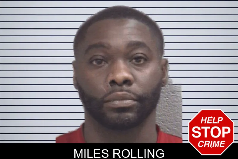 Miles Rolling mugshot