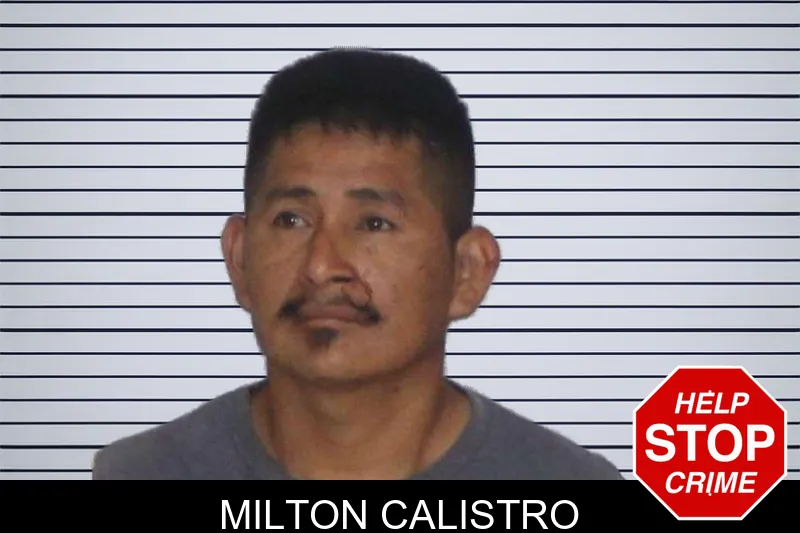 Milton Calistro mugshot