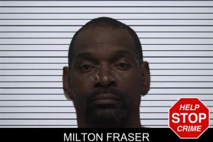 Milton Fraser mugshot