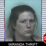 Miranda Thrift mugshot – Lanier County , Georgia Miranda Thrift mugshot