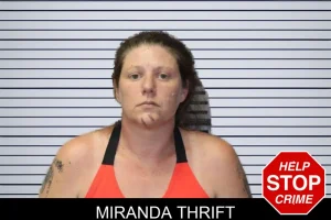 Miranda Thrift mugshot