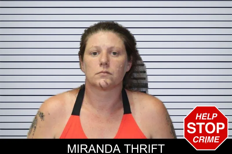Miranda Thrift mugshot
