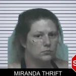 Miranda Thrift mugshot