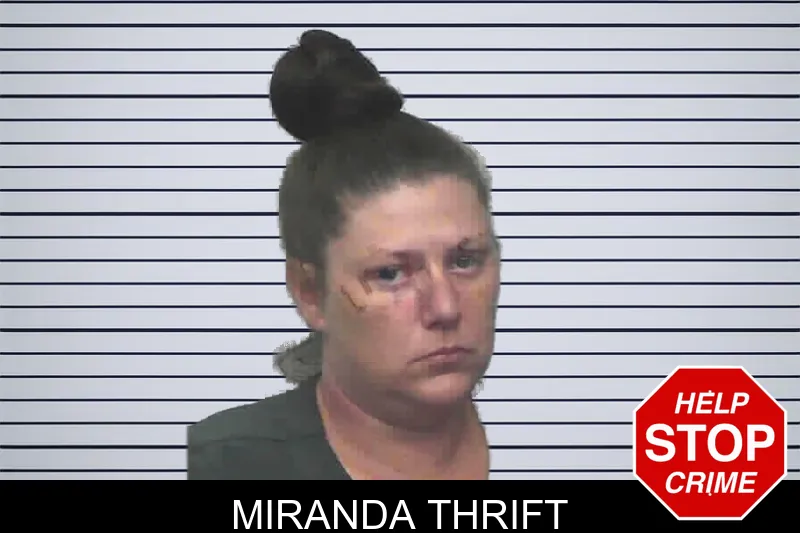 Miranda Thrift mugshot