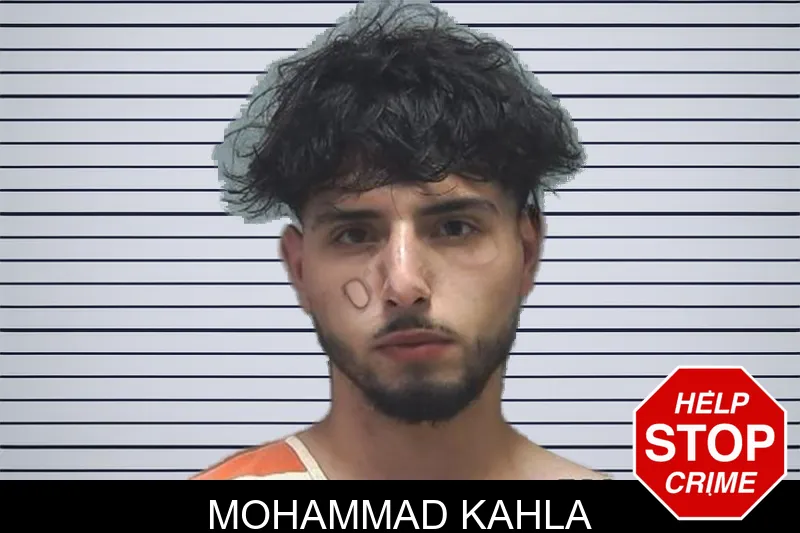 Mohammad Kahla mugshot