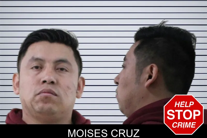 Moises Cruz mugshot