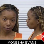 Monesha Evans mugshot