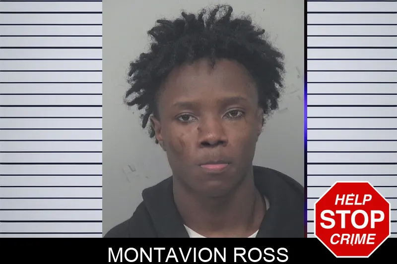 Montavion Ross mugshot