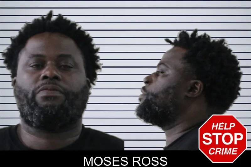 Moses Ross mugshot