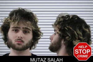 Mutaz Salah mugshot