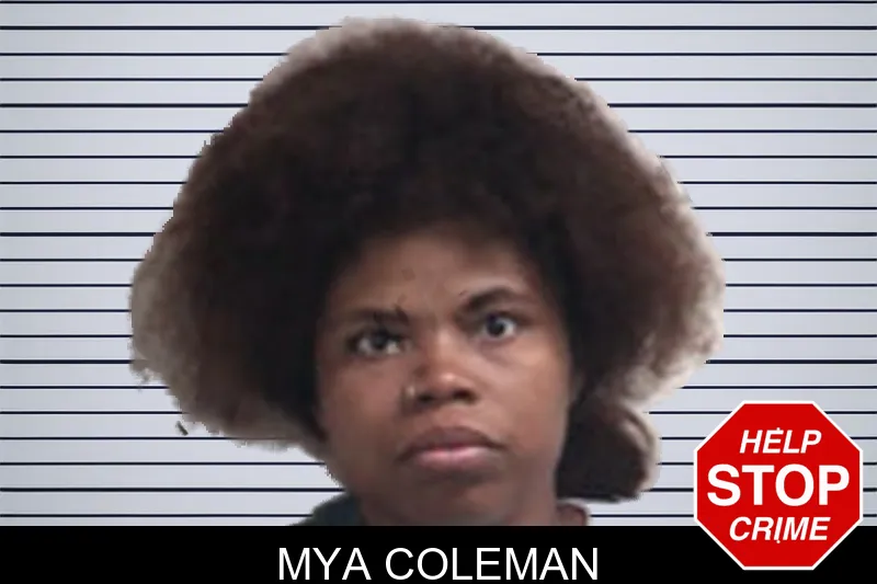Mya Coleman mugshot