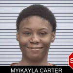 Myikayla Carter mugshot