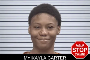 Myikayla Carter mugshot