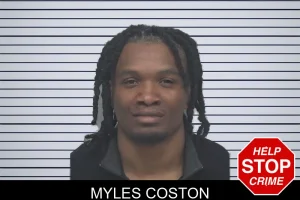 Myles Coston mugshot