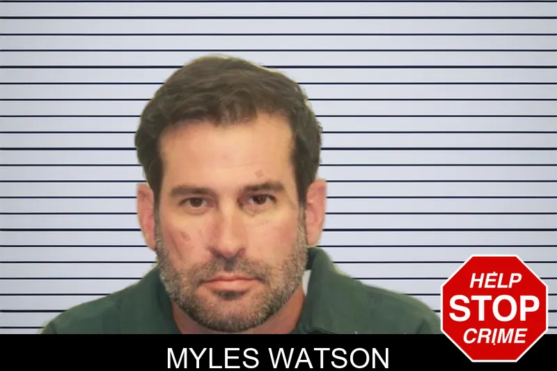 Myles Watson mugshot