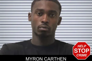 Myron Carthen mugshot