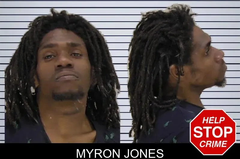 Myron Jones mugshot