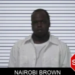 Nairobi Brown mugshot