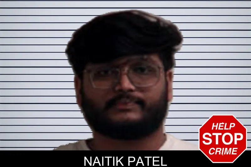 Naitik Patel mugshot
