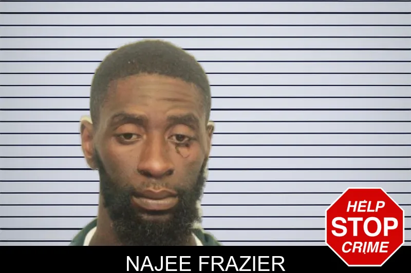 Najee Frazier mugshot