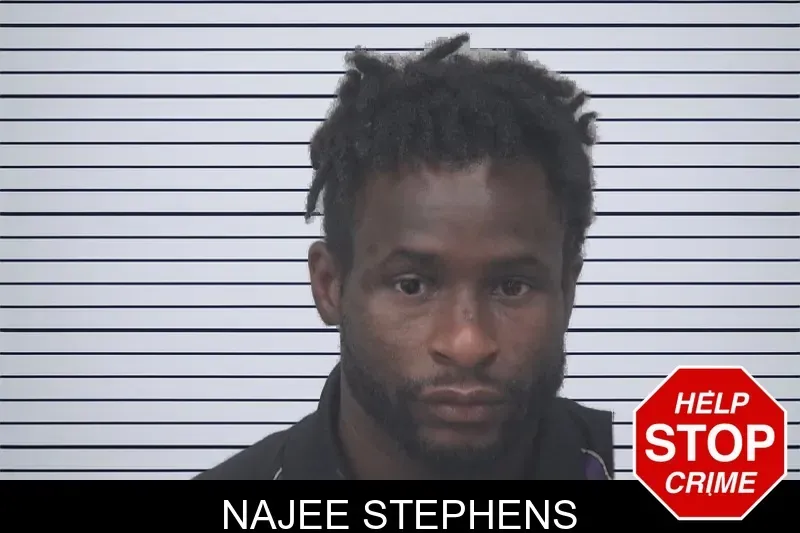 Najee Stephens mugshot