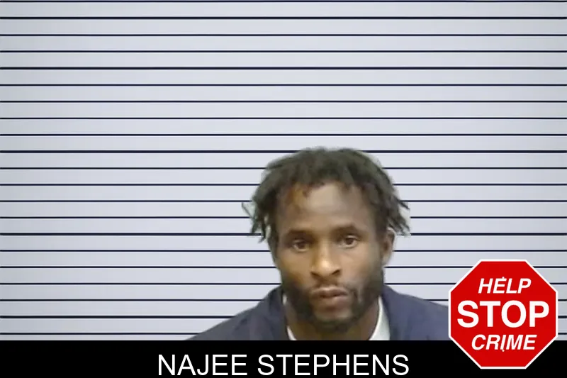 Najee Stephens mugshot