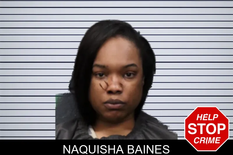 Naquisha Baines mugshot