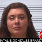 Natalie Gonzalez Brands mugshot
