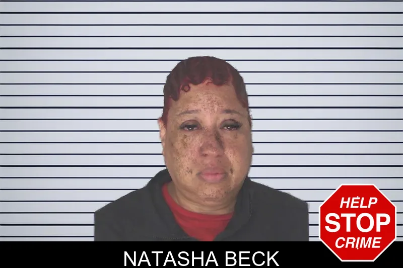 Natasha Beck mugshot