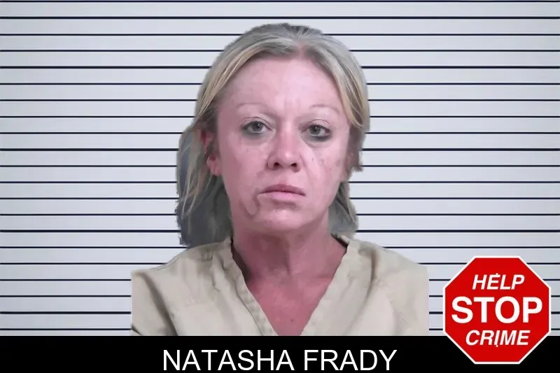 Natasha Frady mugshot