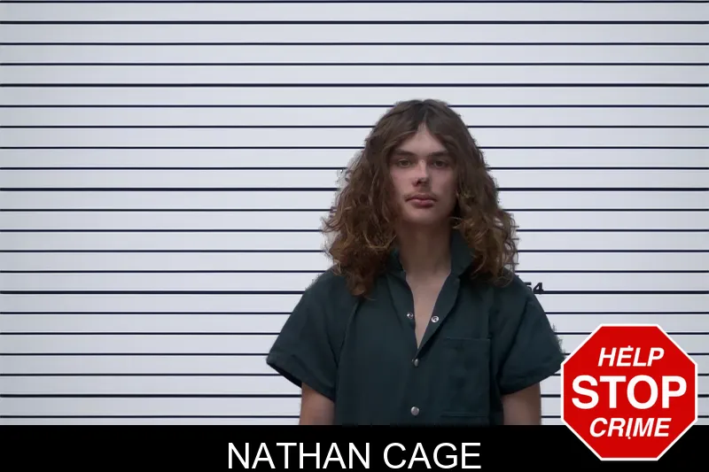 Nathan Cage mugshot