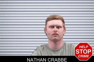 Nathan Crabbe mugshot