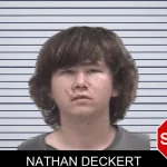 Nathan Deckert mugshot
